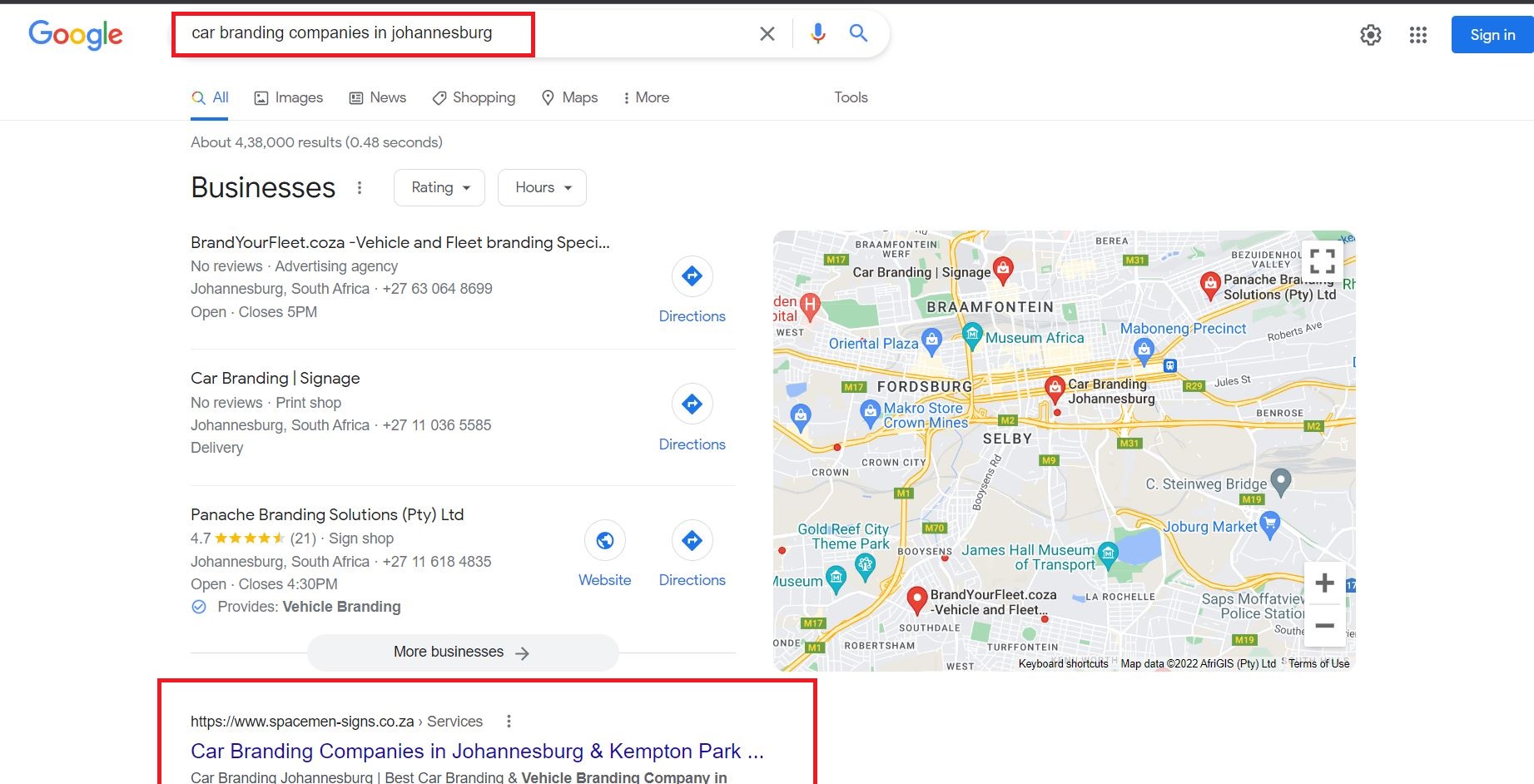 SS (Car Branding Companies in Johannesburg)